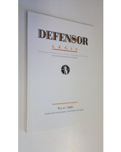 käytetty kirja Defensor legis n:o 6/2006