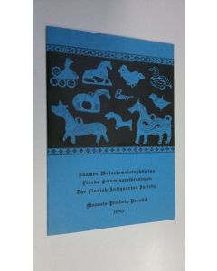 käytetty teos Suomen muinaismuistoyhdistys hinnasto 1989 (ERINOMAINEN)