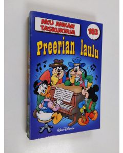 Kirjailijan Walt Disney käytetty kirja Preerian laulu