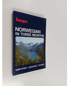 Kirjailijan Oivind Blom käytetty kirja Norwegian in three months : Hugo's simplified system