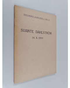 käytetty kirja Svante Dahlström 14.X.1953