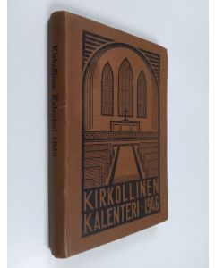 käytetty kirja Kirkollinen kalenteri vuodeksi 1946