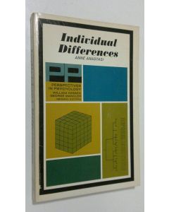 Kirjailijan Anne Anastasi käytetty kirja Individual Differences