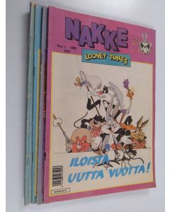 käytetty teos Nakke nrot 1-2, 6 ja 20/1991