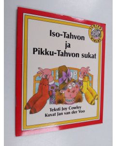 Kirjailijan Joy Cowley käytetty teos Iso-Tahvon ja pikku-Tahvon sukat