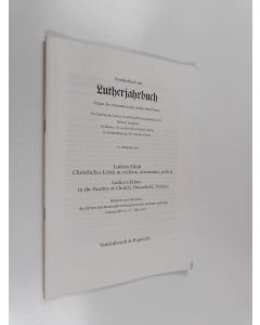 käytetty teos Lutherianrbuch