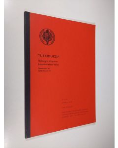 Kirjailijan Vesa Niskanen käytetty kirja Kasvatuksen tavoitteiden vaikutus kasvatustieteelliseen tutkimukseen Suomessa 1950- ja 1960-luvulla