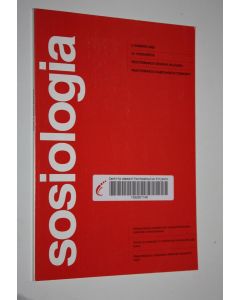 käytetty kirja Sosiologia 3/2005 : Westermarck-seuran julkaisu