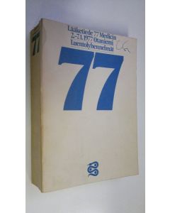 käytetty kirja Lääketiede 77 Medicin : 2-7.1.1977 Otaniemi : luentolyhennelmät
