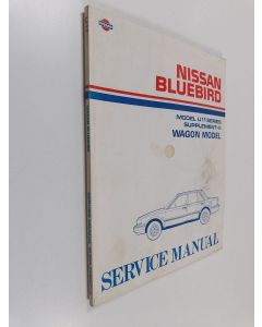 käytetty kirja Nissan Bluebird - Service manual - Model U11 series Wagon model
