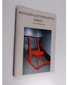 käytetty teos Konservaattoriliiton lehti joulukuu 1991