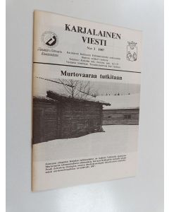 käytetty teos Karjalainen viesti n:o 3/1987
