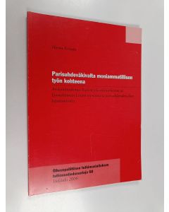 Kirjailijan Hertta Keisala käytetty kirja Parisuhdeväkivalta moniammatillisen työn kohteena : arviointitutkimus Espoon yhteistyöverkoston ja Lyömättömän Linjan toiminnasta parisuhdeväkivallan lopettamiseksi