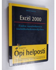 Kirjailijan Greger Rantala käytetty kirja Excel 2000