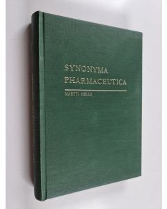 Kirjailijan Martti Helle käytetty kirja Synonyma pharmaceutica