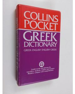 Kirjailijan Harry T. Hionides käytetty kirja Collins pocket Greek dictionary : Greek - English, English - Greek