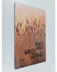 Kirjailijan Risto Rasa käytetty kirja Kaksi seppää : runoja