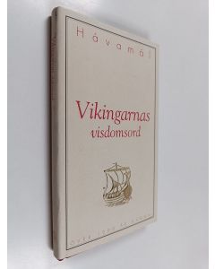 käytetty kirja Hávamál - Vikingarnas visdomsord
