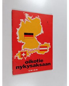 Kirjailijan Ilmari Lahti käytetty teos Oikotie nykysaksaan 4