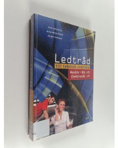 Kirjailijan Kirsi Lehtoviita käytetty kirja Ledtråd till teknisk svenska : maskin, bil, el, elektronik, IT