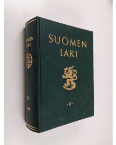käytetty kirja Suomen laki 1988 osa 2