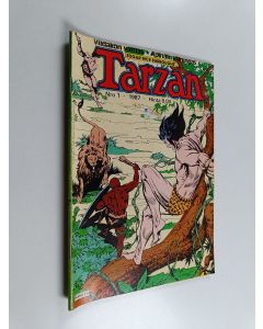 Kirjailijan Edgar Rice Burroughs käytetty teos Tarzan 1/1987