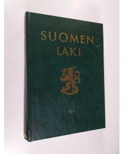 käytetty kirja Suomen laki 1, 1987