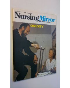 käytetty teos Nursing Mirror, december 11/1975 : Obesity