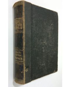 Kirjailijan Karl Ervast käytetty teos Suomalais-saksalainen sanakirja (1888)