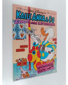 Kirjailijan Walt Disney käytetty teos Kalle Anka & Co n:o 38/1986