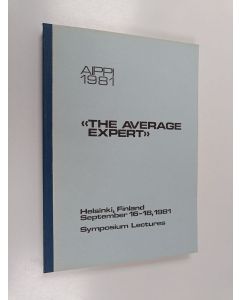 käytetty kirja AIPPI 1981 : The Finnish National Group of AIPPI Symposium September 16-18,1981