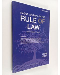 käytetty kirja Hague journal of the rule of law 2009 Vol. 1 Issue 1