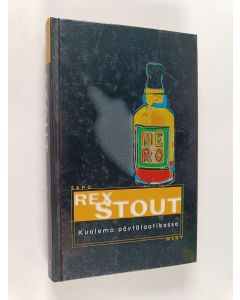 Kirjailijan Rex Stout käytetty kirja Kuolema pöytälaatikossa