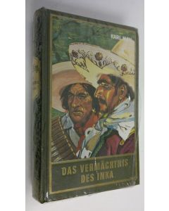 Kirjailijan Karl May käytetty kirja Das vermächtnis des Inka (UUSI)