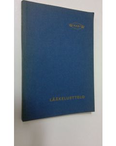 käytetty kirja Kabi : lääkeluettelo 1963 = Kabi : läkemedelskatalog 1963