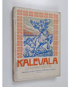 Kirjailijan F. A. Heporauta käytetty kirja Kalevala lyhennettynä