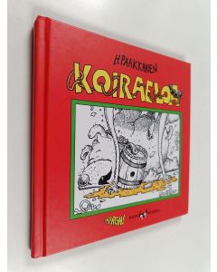 Kirjailijan Heikki Paakkanen käytetty kirja Koiraeloa : Riimipoljentoisia koirakohtaloita sanoin ja kuvin
