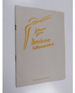 Kirjailijan Johannes Leino käytetty teos Ihmiskunnan kulttuurivirtaukset