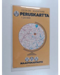 käytetty teos Peruskartta 1:20 000, N:o 2224 05 : Kuortane