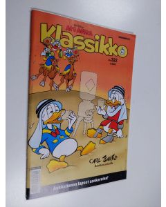Kirjailijan Walt Disney käytetty teos Aku Ankka klassikko N:o 322 6/2022