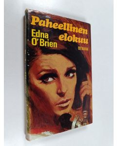 Kirjailijan Edna O'Brien käytetty kirja Paheellinen elokuu