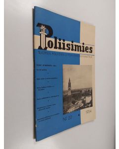 käytetty teos Poliisimies 20/1954