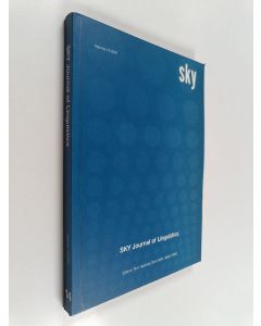 käytetty kirja SKY Journal of Linguistics 14