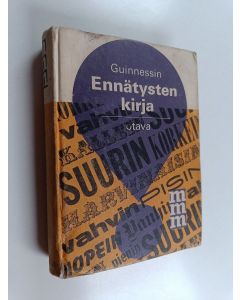 käytetty kirja Guinnesin ennätysten kirja