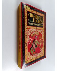 Kirjailijan Richard Burton käytetty kirja Arabian nights