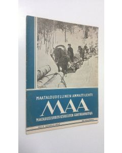 käytetty teos Maa n:o 2/1943 : Suomen maatalousseurojen aikakauslehti
