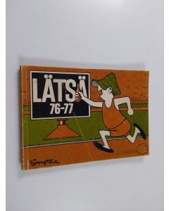 Kirjailijan Reginald Smythe käytetty kirja Lätsä 76-77