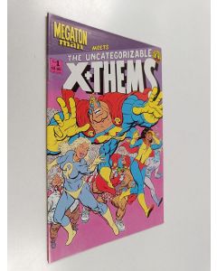 Kirjailijan Don Simpson käytetty teos Megaton Man Meets the Uncategorizable X + Thems no. 1