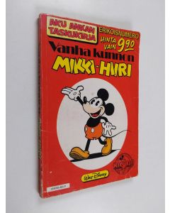 Kirjailijan Walt Disney käytetty kirja Vanha kunnon Mikki-Hiiri