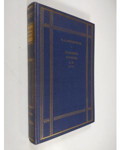 Kirjailijan V. A. Koskenniemi käytetty kirja Symphonia Europaea A. D. 1931